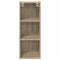 vidaXL Hanging cabinet with Shelf Riga Sonoma Oak 30 x 29.5 x 80 cm