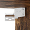vidaXL Hanging cabinet with Shelf Riga Smoked Oak 30 x 29.5 x 80 cm