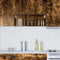 vidaXL Hanging cabinet with Shelf Riga Smoked Oak 30 x 29.5 x 80 cm