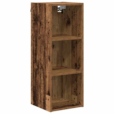 vidaXL Hanging Cabinet Riga Old Wood 30 x 29.5 x 80 cm Engineered Wood