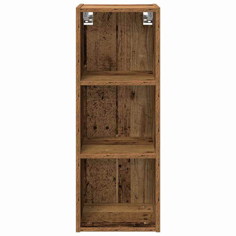 vidaXL Hanging Cabinet Riga Old Wood 30 x 29.5 x 80 cm Engineered Wood