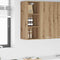 vidaXL Hanging cabinet with Shelf Riga Artisan Oak 30 x 29.5 x 80 cm