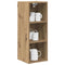vidaXL Hanging cabinet with Shelf Riga Artisan Oak 30 x 29.5 x 80 cm