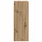 vidaXL Hanging cabinet with Shelf Riga Artisan Oak 30 x 29.5 x 80 cm