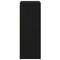 vidaXL Hanging cabinet with Shelf Riga Black Oak 40 x 29.5 x 80 cm