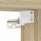 vidaXL Hanging cabinet with Shelf Riga Sonoma Oak 40 x 29.5 x 80 cm