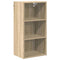 vidaXL Hanging cabinet with Shelf Riga Sonoma Oak 40 x 29.5 x 80 cm