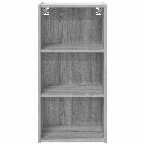 vidaXL Hanging cabinet with Shelf Riga Grey Sonoma 40 x 29.5 x 80 cm