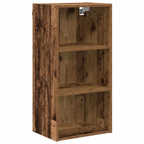 vidaXL Hanging cabinet Riga Old Wood 40 x 29.5 x 80 cm Engineered Wood