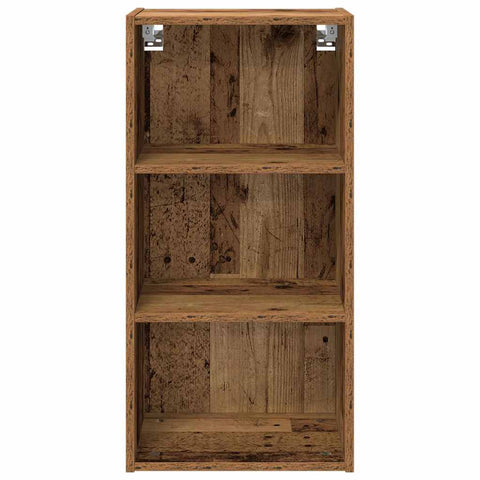 vidaXL Hanging cabinet Riga Old Wood 40 x 29.5 x 80 cm Engineered Wood