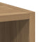 vidaXL Hanging cabinet with Shelf Riga Artisan Oak 40 x 29.5 x 80 cm