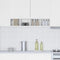 vidaXL Hanging cabinet Riga White 20 x 29.5 x 100 cm Engineered Wood