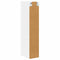 vidaXL Hanging cabinet Riga White 20 x 29.5 x 100 cm Engineered Wood