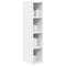 vidaXL Hanging cabinet Riga White 20 x 29.5 x 100 cm Engineered Wood