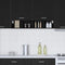 vidaXL Hanging cabinet with Shelf Riga Black Oak 20 x 29.5 x 100 cm