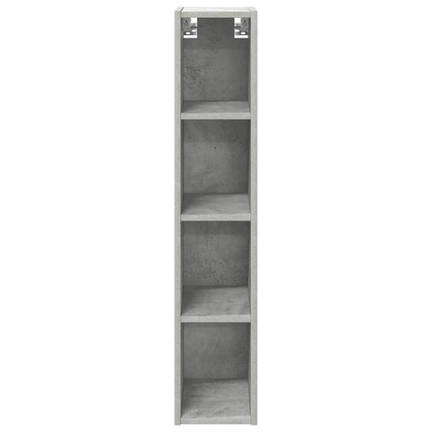 vidaXL Hanging cabinet Riga Concrete Grey 20 x 29.5 x 100 cm