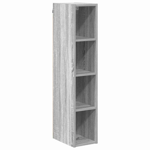 vidaXL Hanging cabinet with Shelf Riga Grey Sonoma 20 x 29.5 x 100 cm