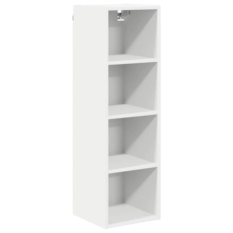 vidaXL Hanging cabinet Riga White 30 x 29.5 x 100 cm Engineered Wood