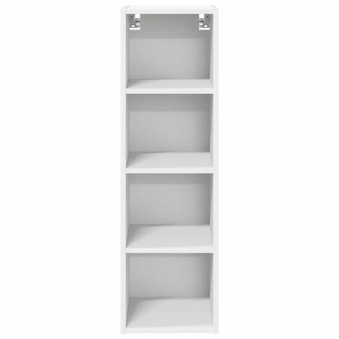 vidaXL Hanging cabinet Riga White 30 x 29.5 x 100 cm Engineered Wood