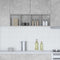 vidaXL Hanging cabinet Riga Concrete Grey 30 x 29.5 x 100 cm