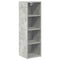 vidaXL Hanging cabinet Riga Concrete Grey 30 x 29.5 x 100 cm