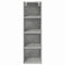 vidaXL Hanging cabinet Riga Concrete Grey 30 x 29.5 x 100 cm