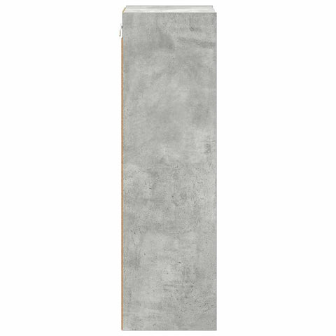 vidaXL Hanging cabinet Riga Concrete Grey 30 x 29.5 x 100 cm