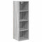 vidaXL Hanging cabinet with Shelf Riga Grey Sonoma 30 x 29.5 x 100 cm