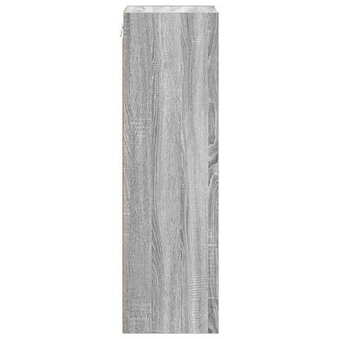 vidaXL Hanging cabinet with Shelf Riga Grey Sonoma 30 x 29.5 x 100 cm
