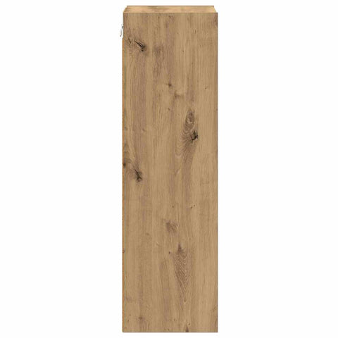 vidaXL Hanging cabinet with Shelf Riga Artisan Oak 30 x 29.5 x 100 cm