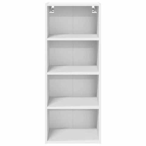 vidaXL Hanging Cabinet Riga White 40 x 29.5 x 100 cm Engineered Wood