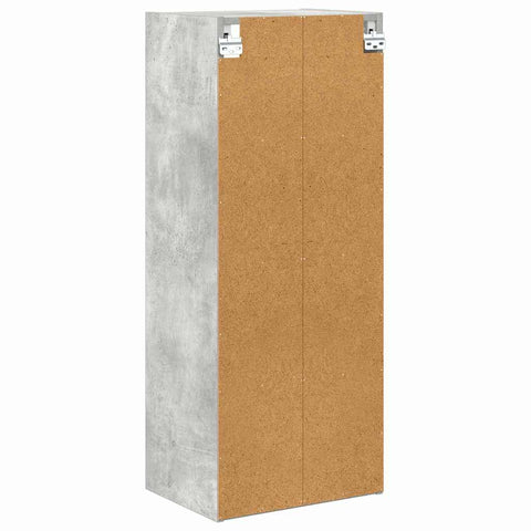 vidaXL Hanging Cabinet Riga Concrete Grey 40 x 29.5 x 100 cm