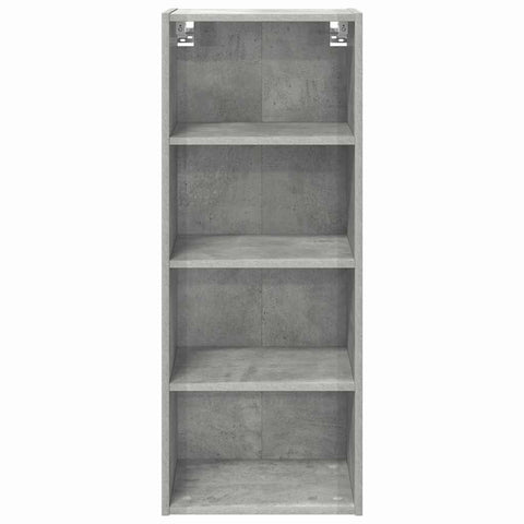 vidaXL Hanging Cabinet Riga Concrete Grey 40 x 29.5 x 100 cm