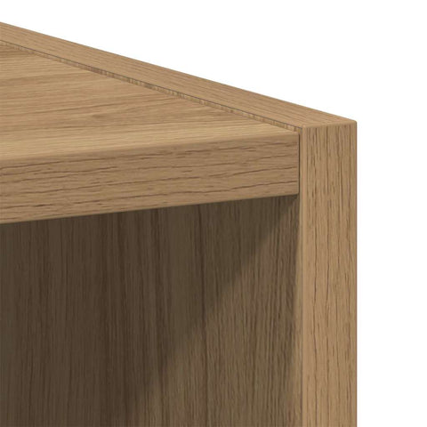 vidaXL Hanging cabinet with Shelf Riga Artisan Oak 40 x 29.5 x 100 cm