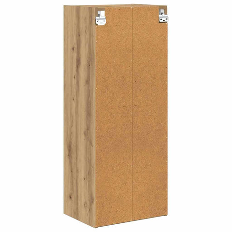 vidaXL Hanging cabinet with Shelf Riga Artisan Oak 40 x 29.5 x 100 cm
