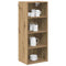 vidaXL Hanging cabinet with Shelf Riga Artisan Oak 40 x 29.5 x 100 cm