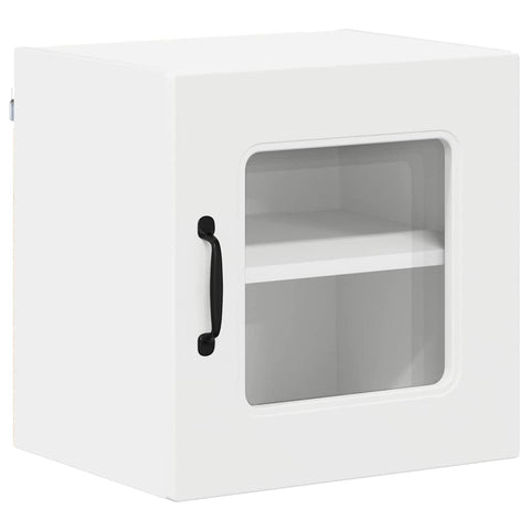 vidaXL Kitchen Wall Cabinet with Shelf 2 pcs White 40 x 31 x 40 cm