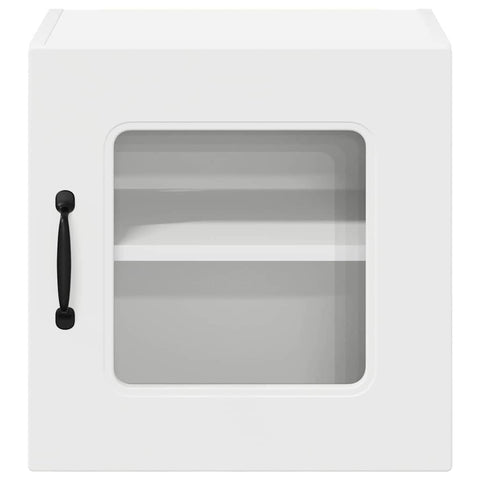 vidaXL Kitchen Wall Cabinet with Shelf 2 pcs White 40 x 31 x 40 cm