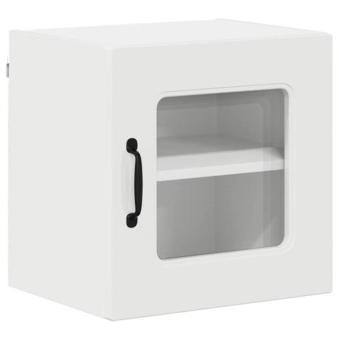 vidaXL Kitchen Wall Cabinet with Door High Gloss White 40 x 31 x 40 cm
