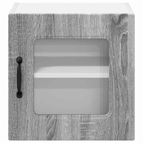 vidaXL Kitchen Wall Cabinet with Shelf Grey Sonoma 40 x 31 x 40 cm