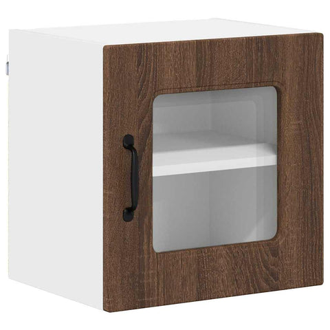 vidaXL Kitchen Wall Cabinet Brown Oak 40 x 31 x 40 cm Engineered Wood