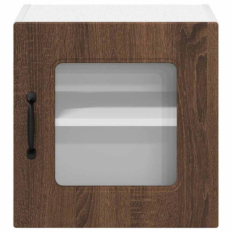 vidaXL Kitchen Wall Cabinet Brown Oak 40 x 31 x 40 cm Engineered Wood
