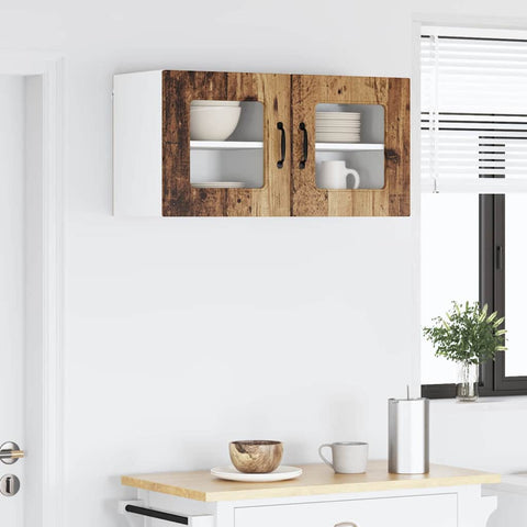 vidaXL Kitchen Wall Cabinet Old Wood 40 x 31 x 40 cm Engineered Wood