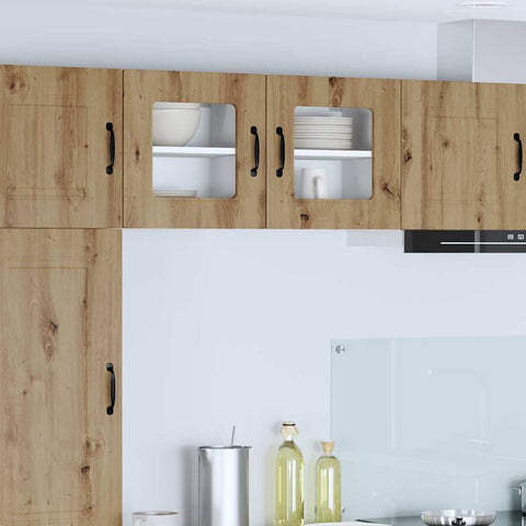 vidaXL Kitchen Wall Cabinet with Shelf Artisan Oak 40 x 31 x 40 cm