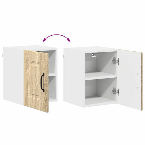 vidaXL Kitchen Wall Cabinet Sonoma Oak 30 x 31 x 40 cm Engineered Wood