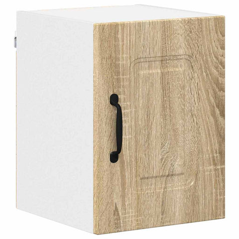 vidaXL Kitchen Wall Cabinet with Door 2 pcs Sonoma Oak 30 x 31 x 40 cm