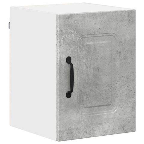 vidaXL Kitchen Wall Cabinet with Shelf Concrete Grey 30 x 31 x 40 cm