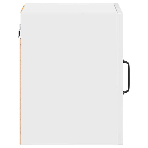 vidaXL Kitchen Wall Cabinet with Door High Gloss White 30 x 31 x 40 cm