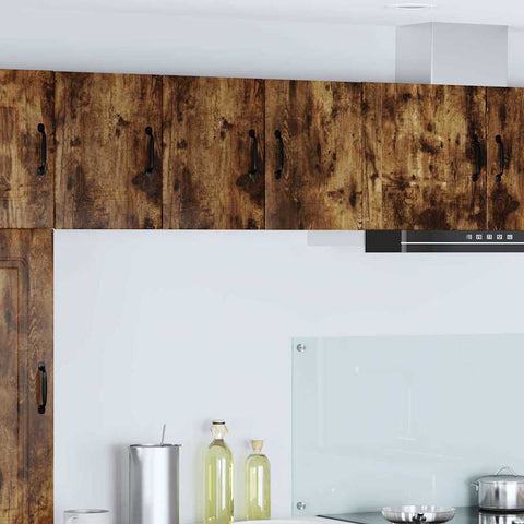 vidaXL Kitchen Wall Cabinet Smoked Oak 30 x 31 x 40 cm Engineered Wood