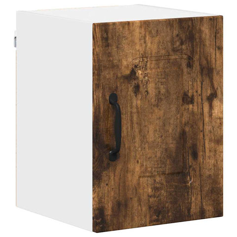 vidaXL Kitchen Wall Cabinet Smoked Oak 30 x 31 x 40 cm Engineered Wood